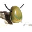 Ozeanachat Trommelstein gebohrt (Ozeanchalcedon / Ozeanjaspis) - schöne Qualität - ca. 2,6 cm x 2 cm x 1,2 cm