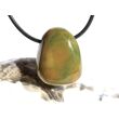 Ozeanachat Trommelstein gebohrt (Ozeanchalcedon / Ozeanjaspis) - schöne Qualität - ca. 2,6 cm x 2 cm x 1,2 cm