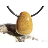 Ozeanachat Trommelstein gebohrt (Ozeanchalcedon / Ozeanjaspis) - schöne Qualität - ca. 2,4 cm x 1,8 cm x 1,4 cm
