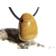 Ozeanachat Trommelstein gebohrt (Ozeanchalcedon / Ozeanjaspis) - schöne Qualität - ca. 2,4 cm x 1,8 cm x 1,4 cm