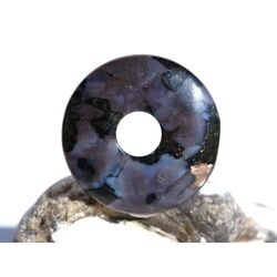 Gabbro Donut Edelstein 30 mm (5 mm stark) - Sonderqualit�t -