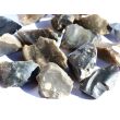 Flint (Feuerstein / Hornstein) Rohsteine - Sonderqualität - ca. 50 g - Restbestand -