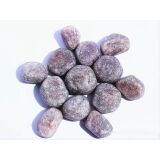 Rubin Wassersteine-Sonderqualität / Trommelsteine roh - Rarität - ca. 50 g - Restbestand -