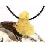 Honigopal (Goldopal / Opal gelb) Rohstein gebohrt -...