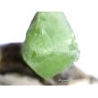 Peridot Kristall- / Rohsteinform Anhänger Silberöse (Olivin / Chrysolith) - Sonderqualität - ca. 3,7 cm x 2 cm x 1,4 cm (GKS)