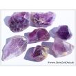 Amethyst hell Kristallspitzenteile / Rohsteine - ca. 100 g
