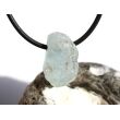 Topas blau Kristall / Rohsteinform angetrommelt, gebohrt - Sonderqualität - Rarität - ca. 2,1 cm x 1,4 cm x 1,1 cm