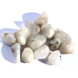 Regenbogenmondstein (Labradorit wei�) Wassersteine /...