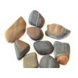 Tigerauge mit Falkenauge / Falkenauge mit Tigerauge Trommelsteine roh - Sonderqualität - ca. 50 g - Restbestand -