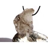 Rauchquarz hell + dunkel "Skelettquarz / Elestial" XXXL Natur-Kristall gebohrt - Rarität - Sonderqualität - ca. 5,5 cm x 4 cm x 2,3 cm