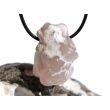 Schlangenhautachat Trommelstein gebohrt - Sonderqualität - ca. 3,3 cm x 2,2 cm x 1,8 cm