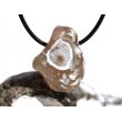 Schlangenhautachat Trommelstein gebohrt - Sonderqualität - ca. 3 cm x 2,3 cm x 1,4 cm (GKS)