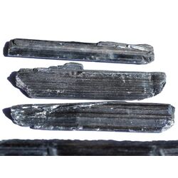 Antimonit (Stibnit / Antimon) XXXL Kristallstbe / Rohsteine - Sonderqualitt - ca. 7 cm / ca. 28 g