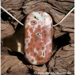 Schlangenkette Spezial, 925iger Silber, Verschluss f�r gebohrte Trommelsteine, ca. 45 cm - 1,2 mm - rhodiniert