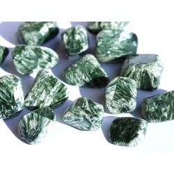 Seraphinit (Klinochlor) Trommelsteine - Sonderqualit�t -...