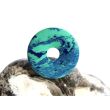 Azurit-Malachit (rek.) Donut Edelstein 25 mm (2,7 mm stark)
