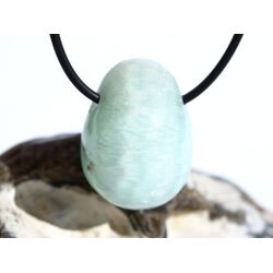 Hemimorphit t�rkisblau Trommelstein / Schmuckstein...