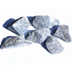 Blauquarz Rohsteine - ca. 50 g - Restbestand -