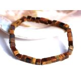 Tigerauge Armband Würfel - Sonderqualität - ca....