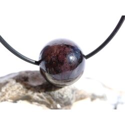 Sugilith Kugel gebohrt - Rarit�t - ca.18,5 mm