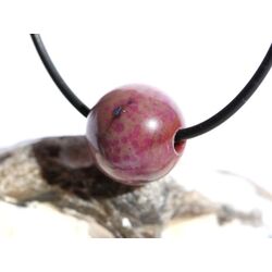 Sugilith mit Richterit Kugel gebohrt - Rarit�t -...