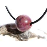 Sugilith mit Richterit Kugel gebohrt - Rarit�t -...