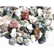 Ozeanachat Wassersteine-A-Sonderqualität / Rohsteine mini extra angetrommelt - Rarität - (Ozeanjaspis / Ozeanchalcedon) - ca. 25 g (GKS) - Restbestand