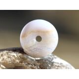 Chalcedon blau gebändert Donut 13 mm (2,5 mm stark)...