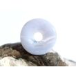 Chalcedon blau gebändert Donut 20-22 mm (2-4,5 mm stark) - Rarität -