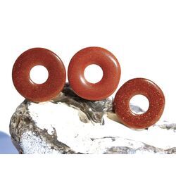 Goldfluss braun-rot (synth.) Donut 22-25 mm (2,7-3,9 mm stark)