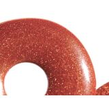 Goldfluss braun-rot (synth.) Donut 22-25 mm (2,7-3,9 mm stark)