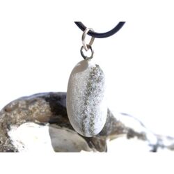 Dolomit mit Pyrit (Zuckerdolomit) Schmuckstein / Rohstein / Trommelstein - Anh�nger �se - Sonderqualit�t - Rarit�t - ca. 3,6 cm x 1,3 cm x 1,1 cm