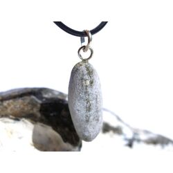 Dolomit mit Pyrit (Zuckerdolomit) Schmuckstein / Rohstein / Trommelstein - Anh�nger �se - Sonderqualit�t - Rarit�t - ca. 3,8 cm x 1,3 cm x 1,1 cm