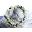 Prehnit grün Splitterarmband - Sonderqualität - ca. 4 - 12 mm - ca. 18 cm
