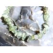Prehnit grün Splitterarmband - Sonderqualität - ca. 4 - 12 mm - ca. 18 cm