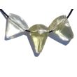 Limonen Citrin (Limoncitrin / Limonenquarz) Schmuckstein facettiert gebohrt - Sonderqualität - Handarbeit - ca. 2,5 - 3 cm / ca. 5-7g/St