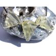 Limonen Citrin (Limoncitrin / Limonenquarz) Schmuckstein facettiert gebohrt - Sonderqualität - Handarbeit - ca. 2,8 - 3,5 cm / ca. 8-10g/St