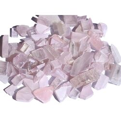Kunzit rosa (Spodumen) Kristalle / Rohsteine /...
