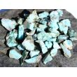 Larimar (Pektolith blau) Rohsteine mini / Wassersteine - Sonderqualität - Rarität - ca. 25 g / ca. 0,5-2,5 cm