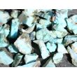 Larimar (Pektolith blau) Rohsteine klein / Wassersteine - Rarität - ca. 50 g / ca. 2,5-4 cm