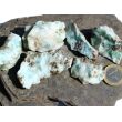 Larimar (Pektolith blau) Rohsteine groß / Wassersteine - Rarität - ca. 100 g / ca. 4-6 cm