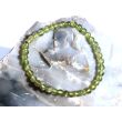 Peridot Armband / Kugelarmband Kugeln 5 mm - AA-Sonderqualität - ca. 19 cm