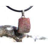 Turmalin rosa (Rubellit) Trommelstein Anhänger Öse Schmuckdose - Rarität - ca. 2,4 cm x 1,2 cm x 1,2 cm