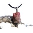 Turmalin rosa (Rubellit) Trommelstein Anhänger Öse Schmuckdose - Rarität - ca. 2,4 cm x 1,2 cm x 1,2 cm