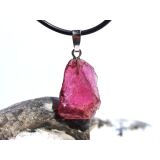 Turmalin rosa-pink (Rubellit) Kristall Anhänger...