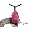 Turmalin rosa-pink (Rubellit) Kristall Anhänger Silberöse Schmuckdose - Rarität - AA-Sonderqualität - ca. 3,2 cm x 1,6 cm x 0,6 cm