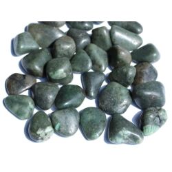 Smaragd Trommelsteine - Rarität - ca. 2 - 3 cm / ca. 14 g/St
