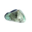 Smaragd XXL Trommelstein / Handschmeichler (Beryll) - Rarität - ca. 4,1 cm x 2,7 cm x 1,9 cm