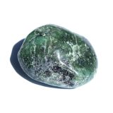 Smaragd XXXL Trommelstein / Handschmeichler (Beryll) -...