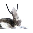 Bergkristall "Zepterquarz / Szepterquarz" XXL Natur-Kristall gebohrt - Rarität - ca. 4,3 cm x 1,7 cm x 1,7 cm